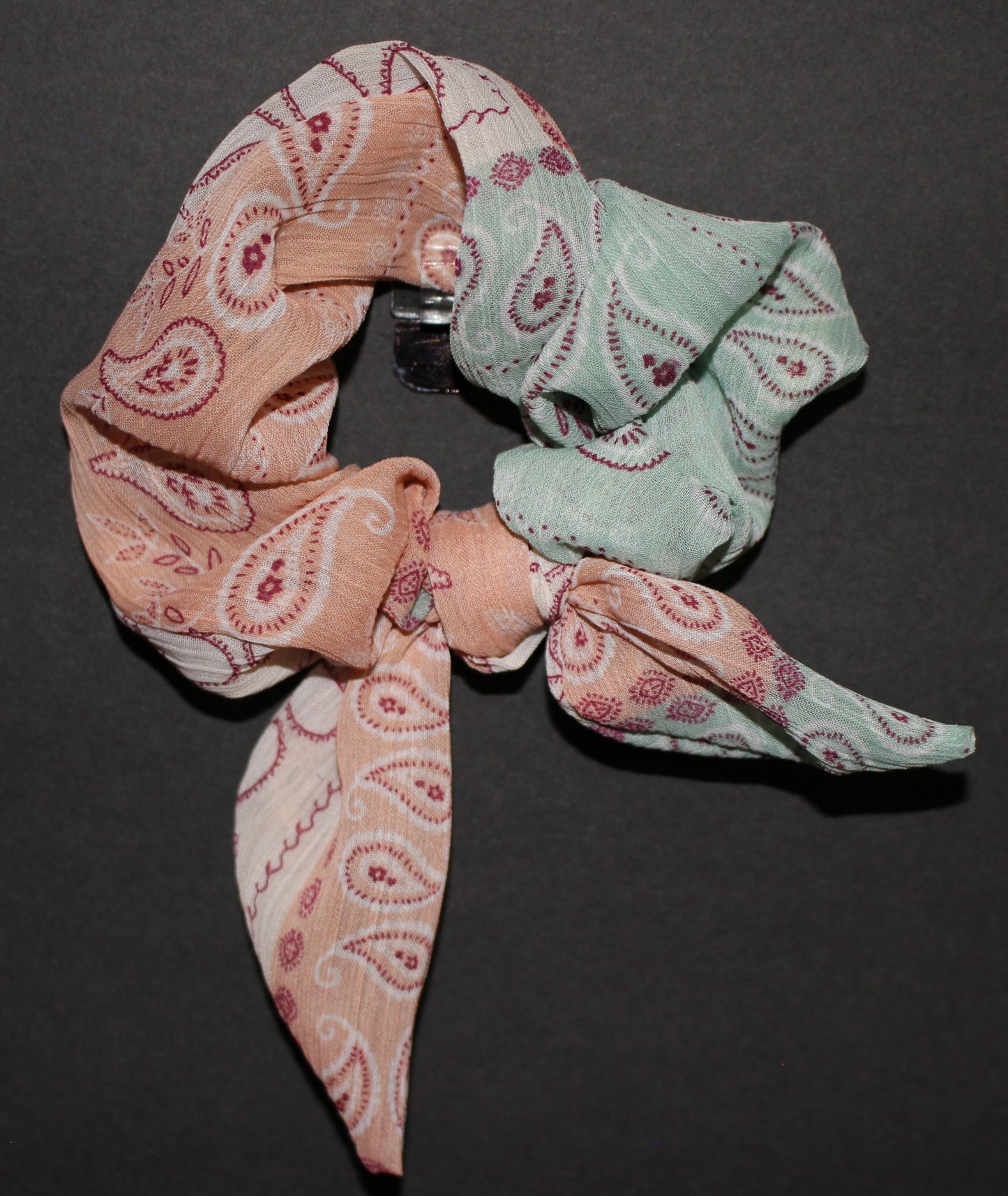 Scrunchie - The Virgie - Paisley Sheer