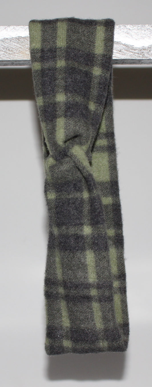 Head Bandz - Green Flannel